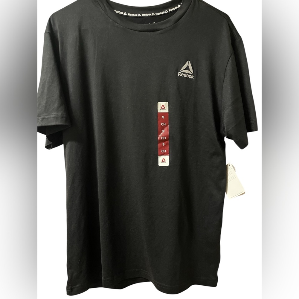 Reebok Men's Delta Core Black Tee